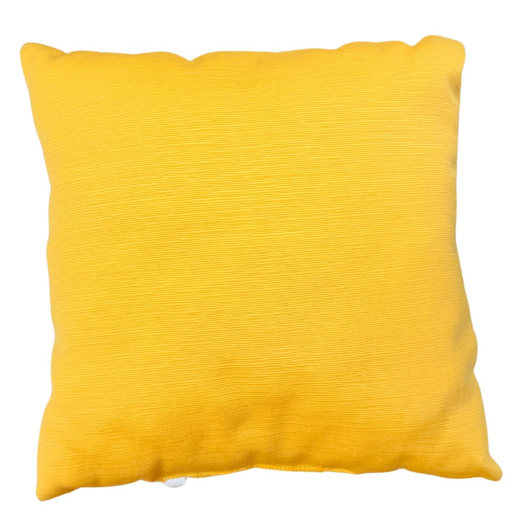 Díszpárna betéttel - Csibesárga - Sári