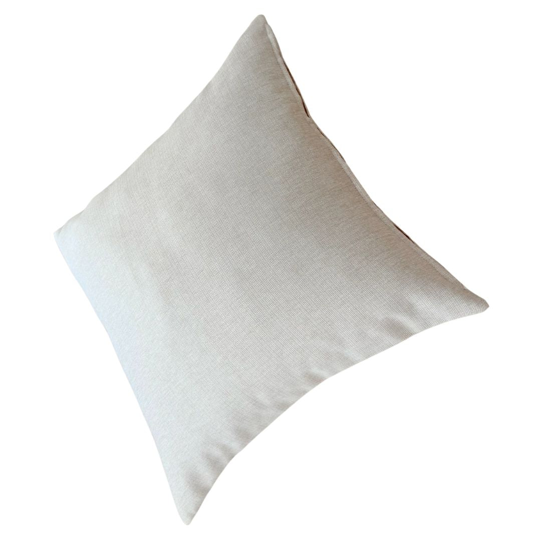 Dekokissen (mit Einlage) 45x45 cm (creme)