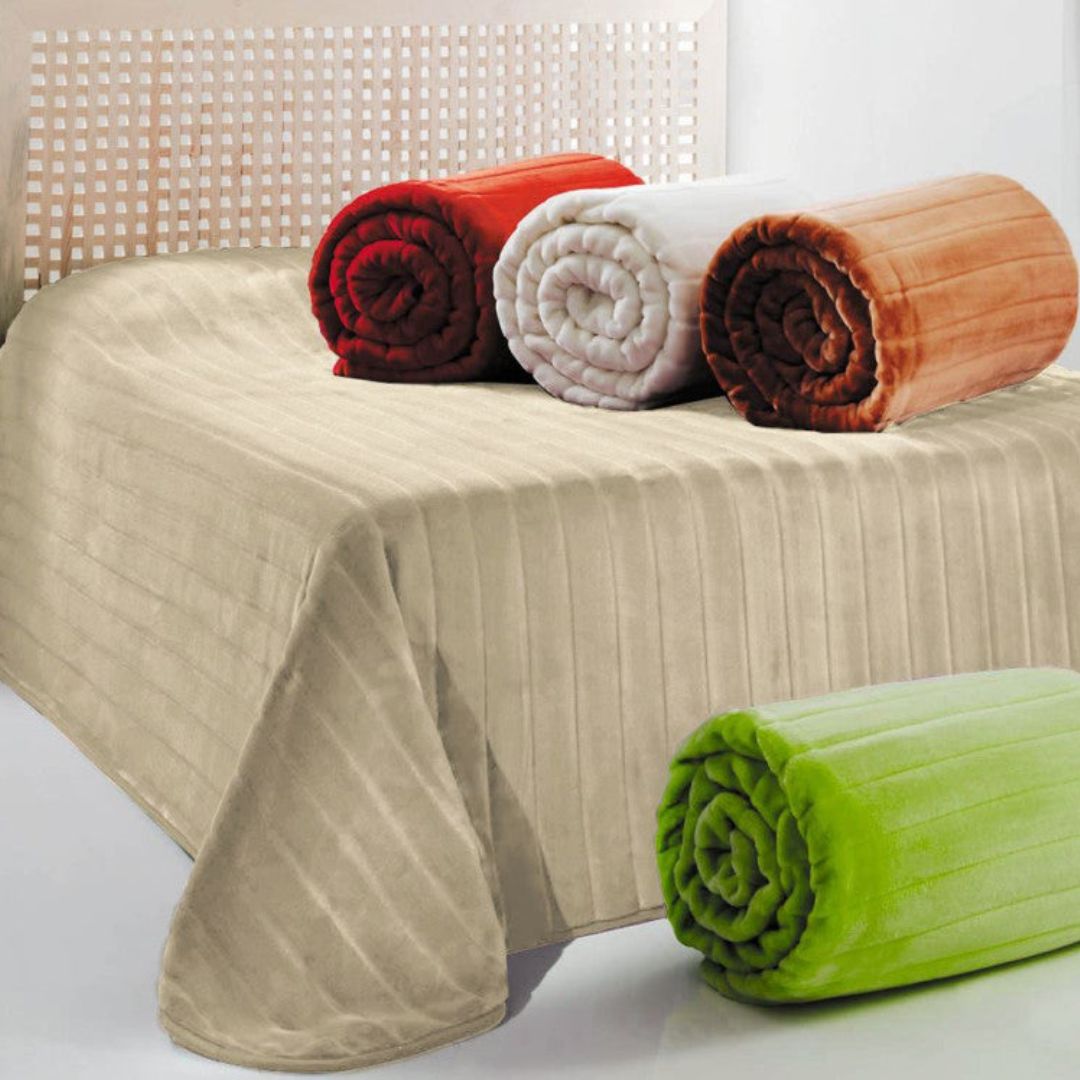 Plaid - Merino Cappuccino - 220x240 cm