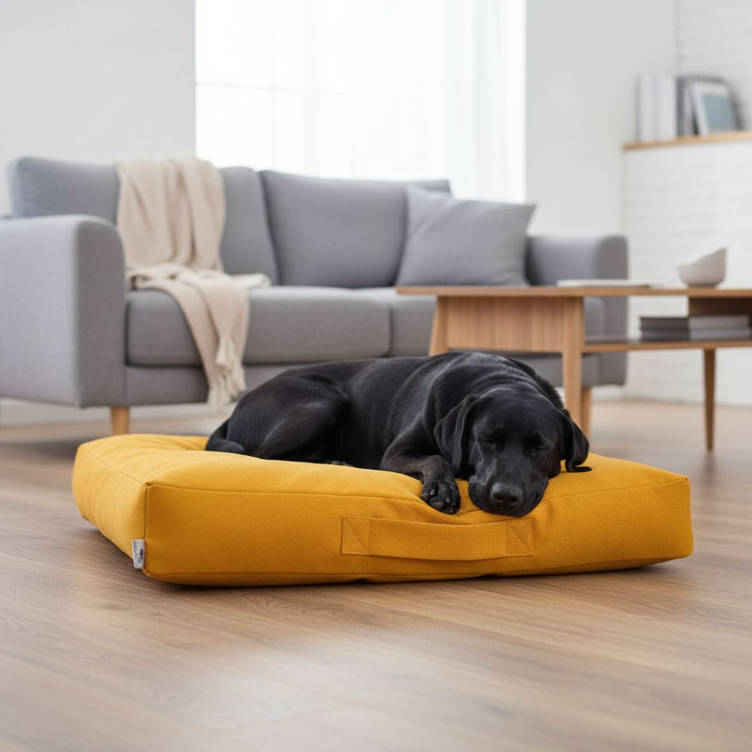 Perfect kisállat fekhely - Prémium minőség - Mustársárga