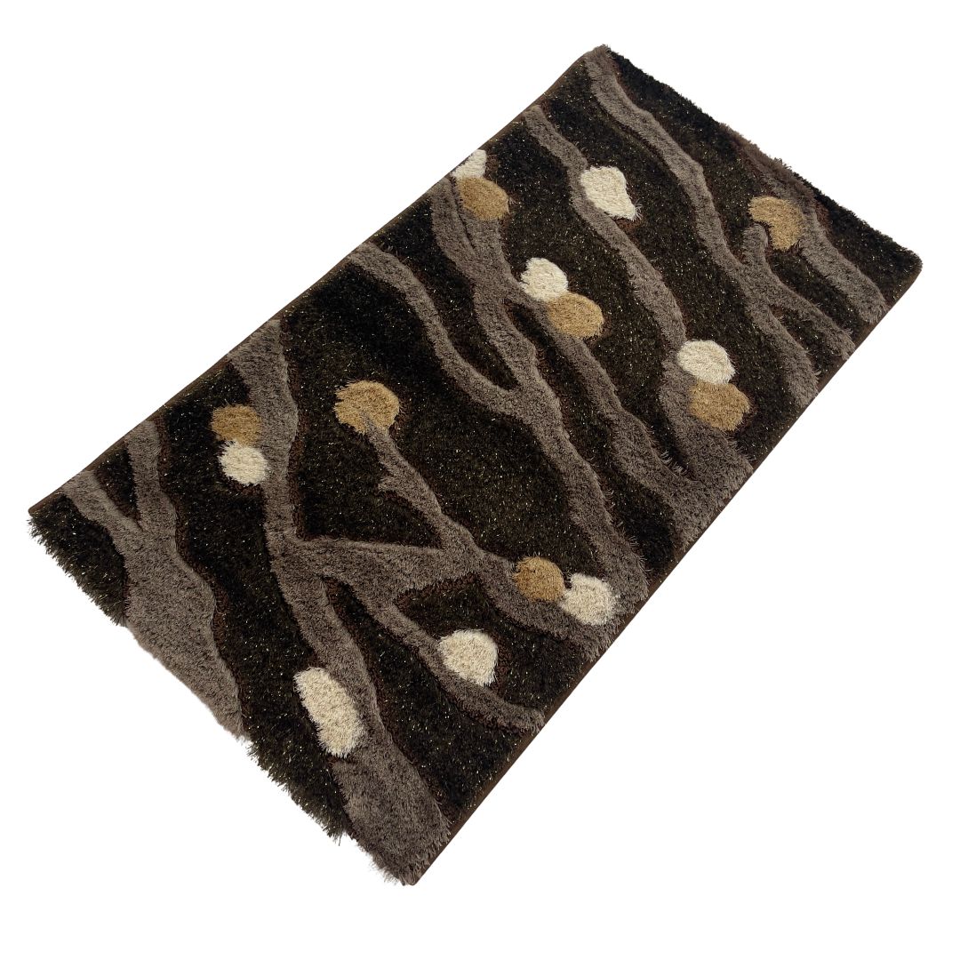 Brown-Beige patterned runner