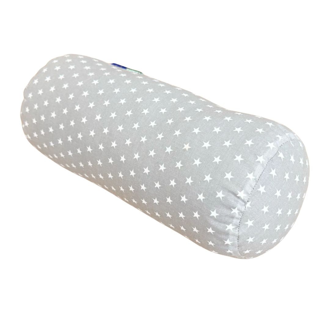 Beige branched - cylinder pillow