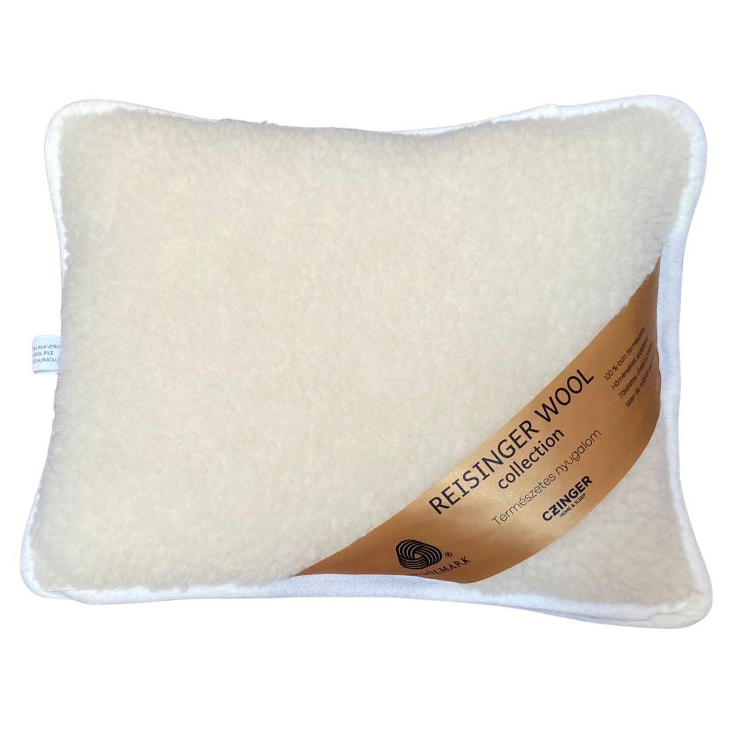 Gyapjú kispárna kétoldalas 450 gr/m2 - 40x50 cm