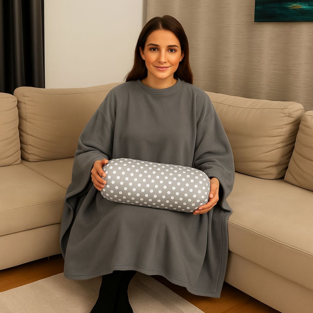 Lux Rollkissen - Nackenkissen-Set (Reiseset)