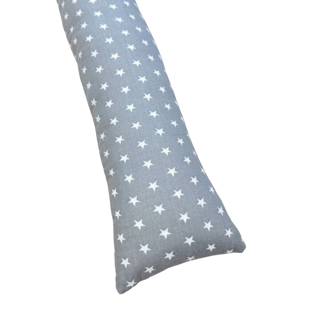 Christmas draught excluder - star pattern