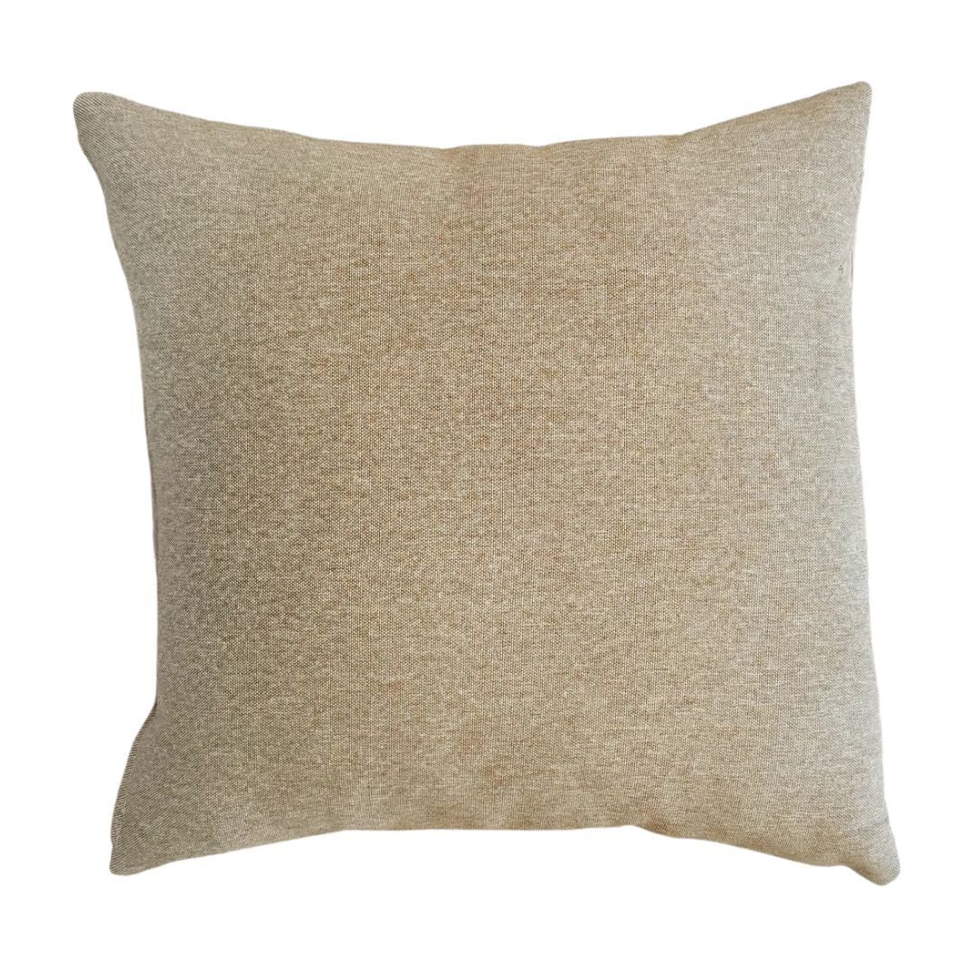 Dekokissen (mit Einlage) 45x45 cm (creme)