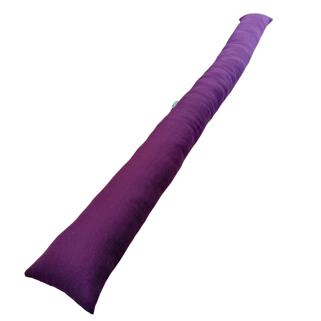 Dekor padlizsán huzatfogó