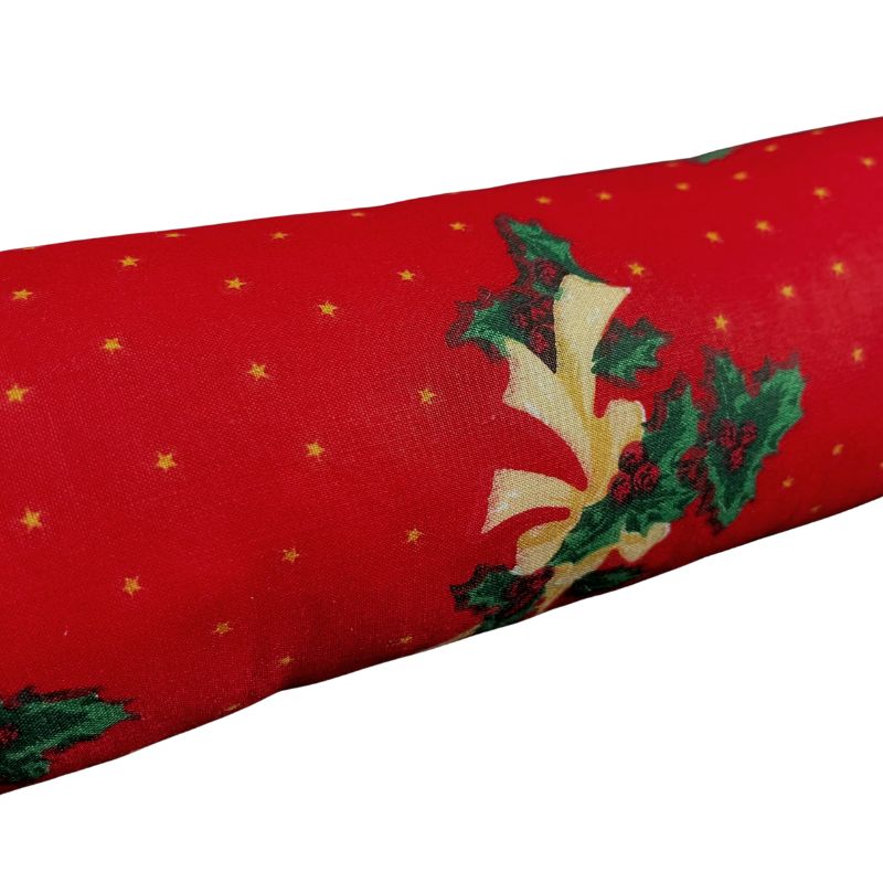 Christmas draft stopper - bell pattern