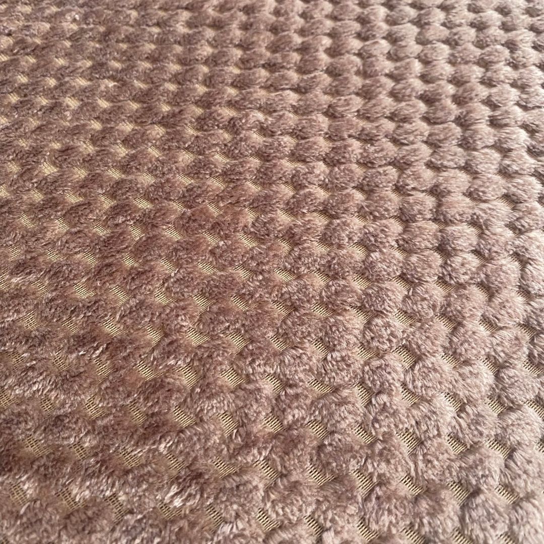 Braune weiche Decke