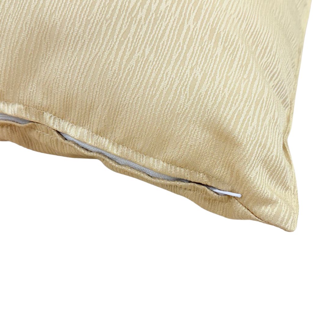 Díszpárna betéttel - Arany csíkos