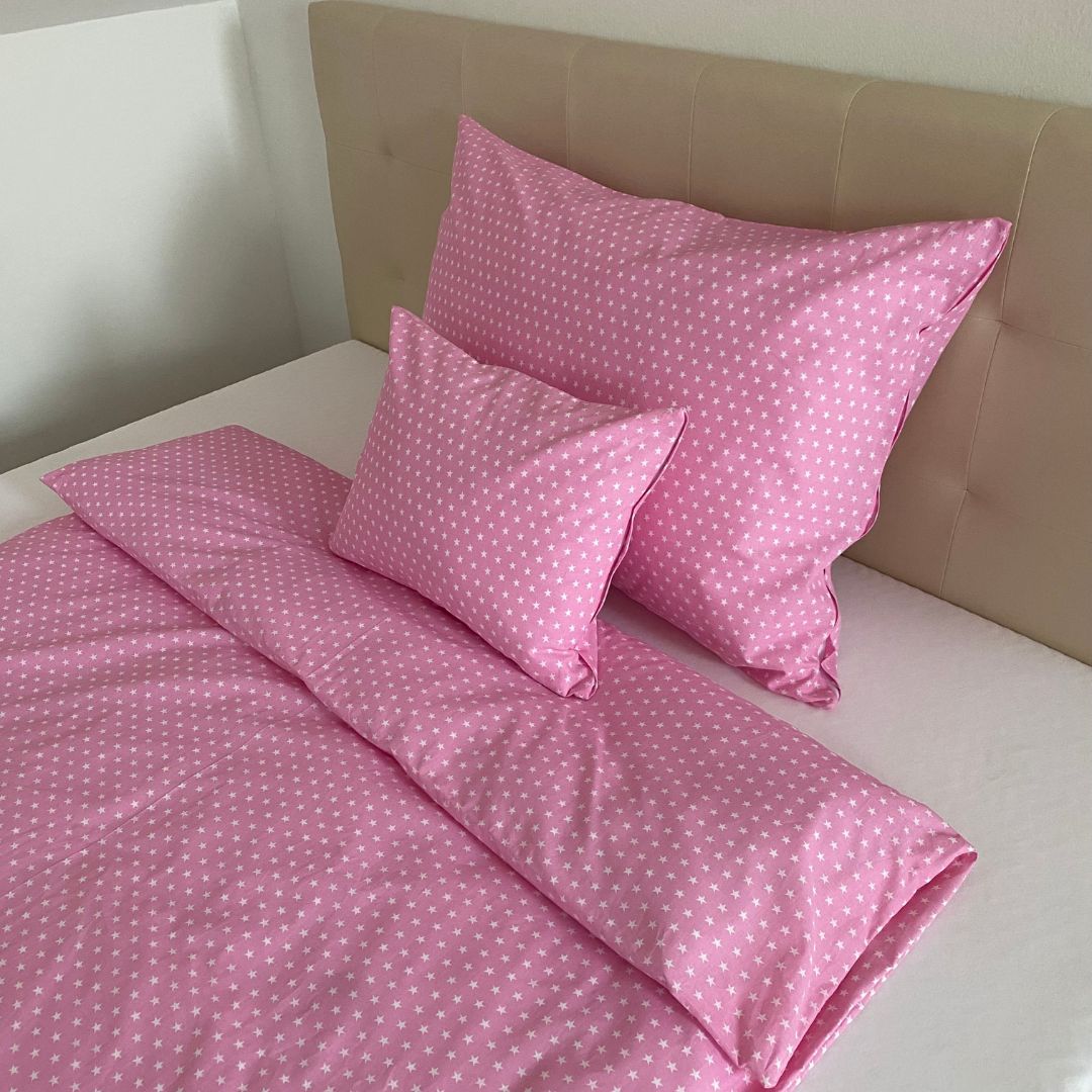 Pink Dream Baumwollbettwäsche – moderne, traumhafte Atmosphäre