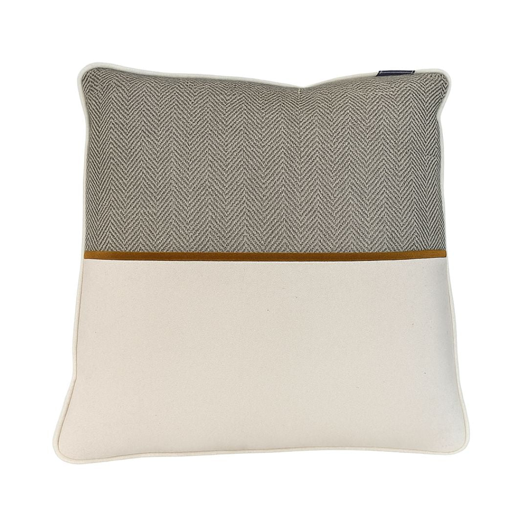 Dark blue decorative pillow - with insert - 45x45 cm