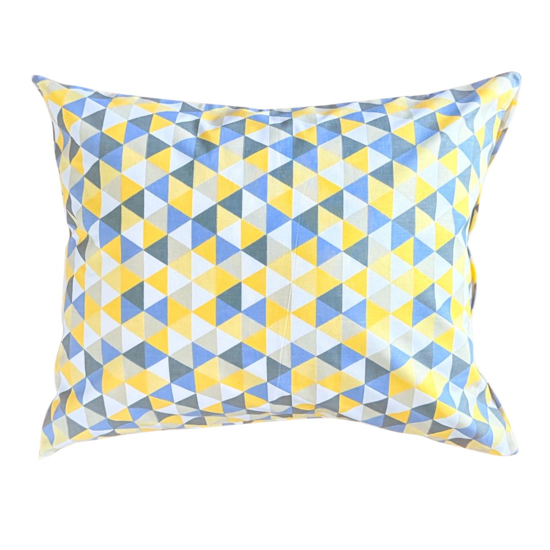 Pamut párnahuzat - Napfény mozaik