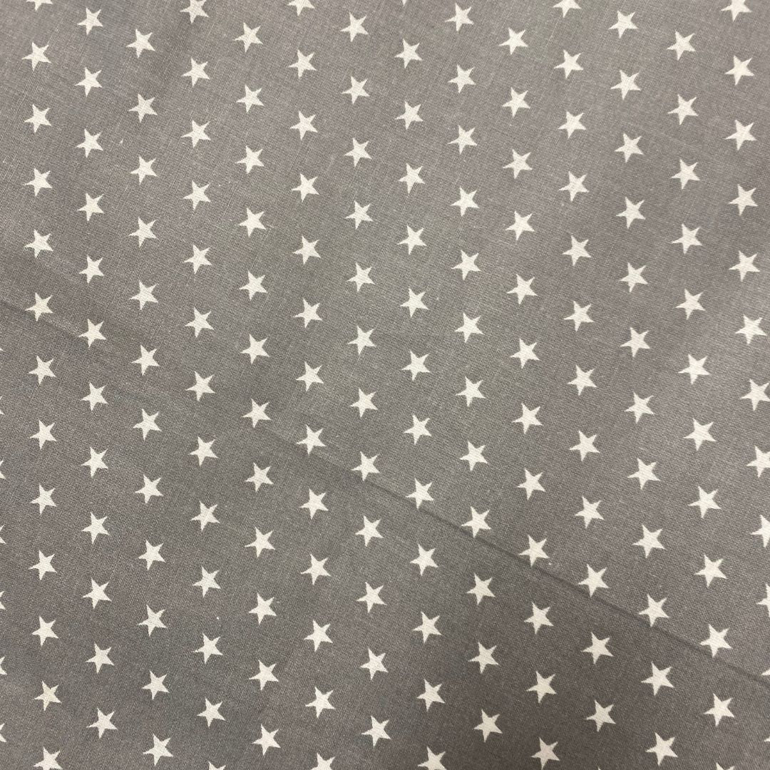Nordic Grey Star Kinderbettwäsche 2-teilig – schlichter Sternen-Stil