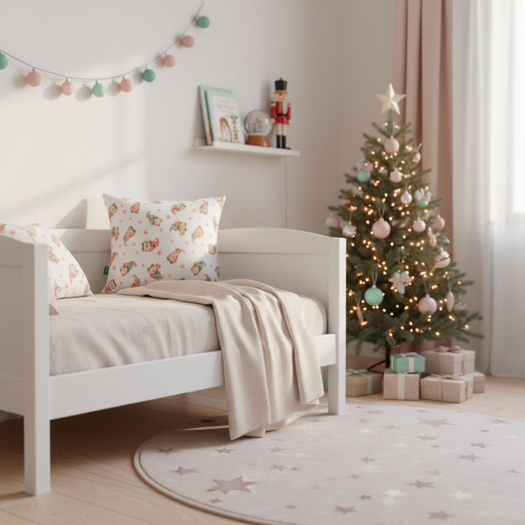 Plüssös manós párna - 40x45 cm