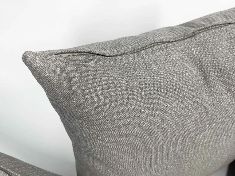 Decorative cushion sets with inserts - zipped - Greige
