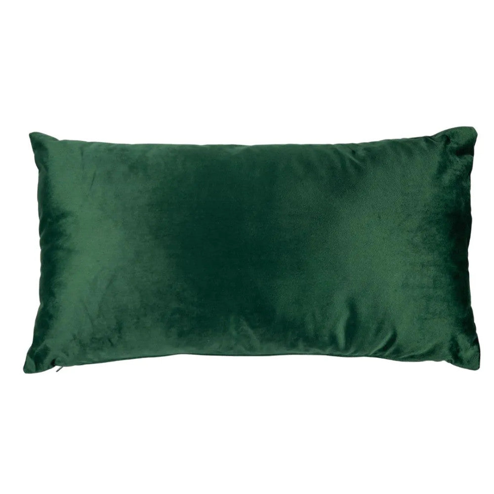 Moss green velvet decorative pillow sets - with inserts