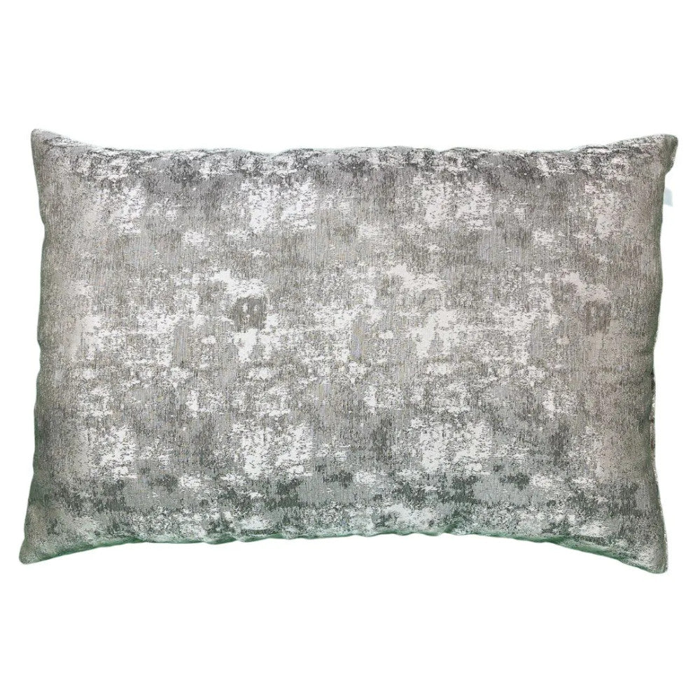 Decorative silvery throw pillow sets