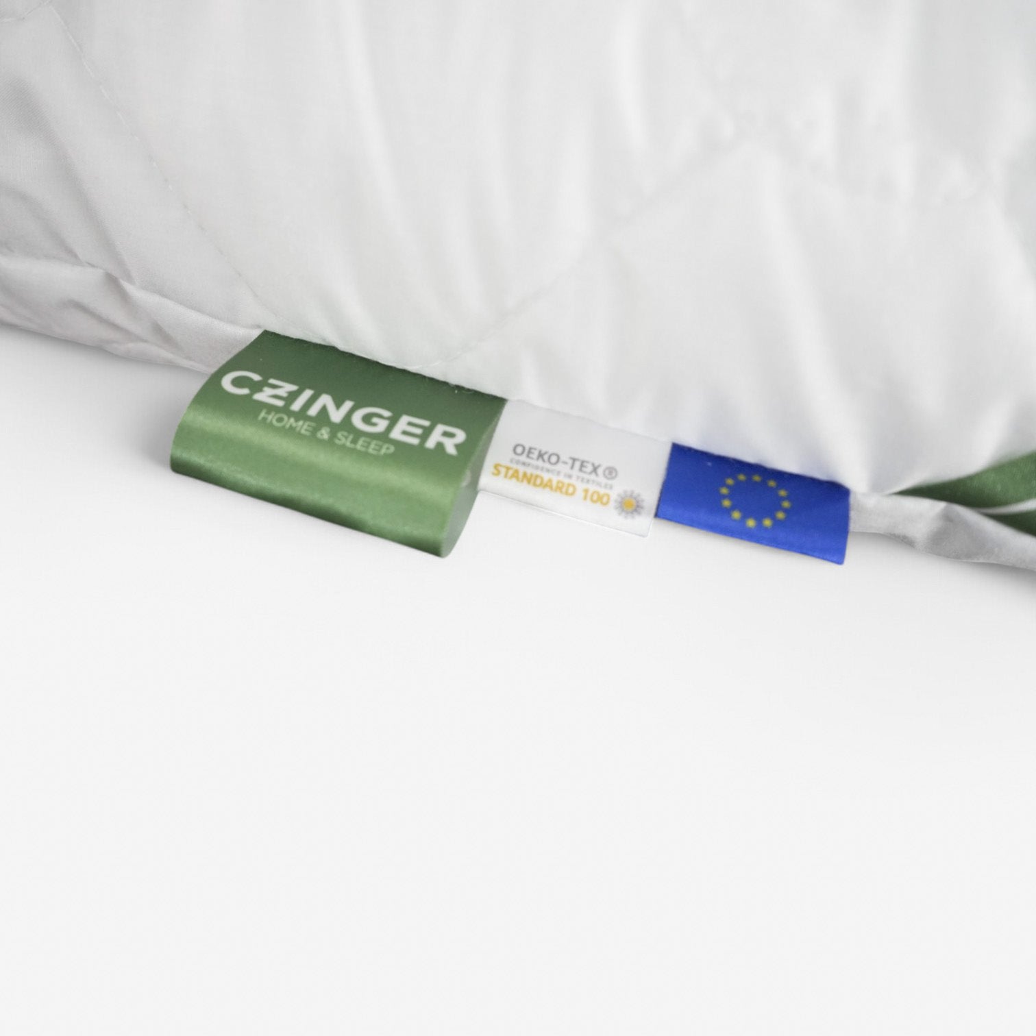 Family Extra – Antiallergisches, gestepptes Kissen mit einstellbarer Härte – waschbar bei 95 °C