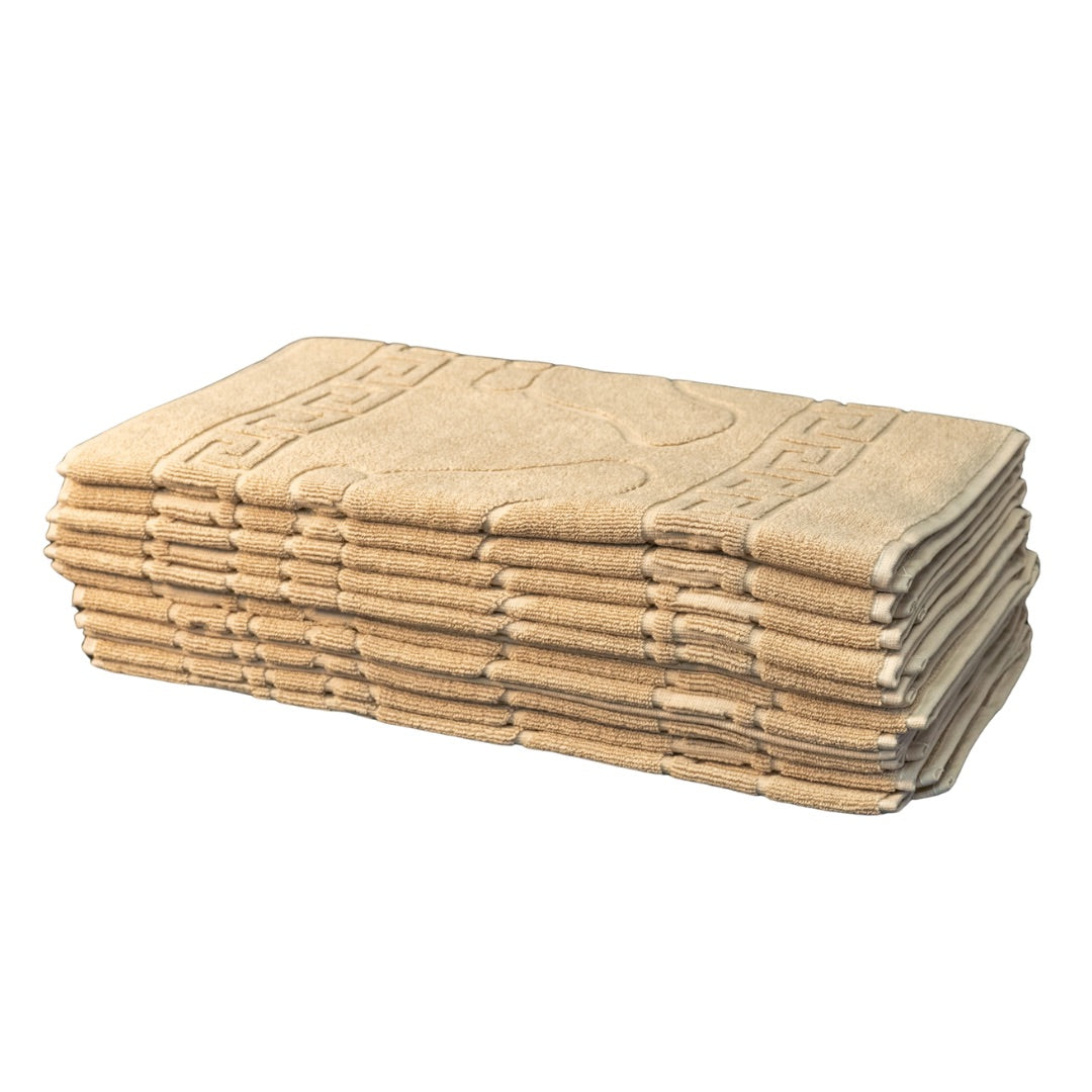 Kádkilépő - bézs tappancsos - 600 gr/m2 - csomagos