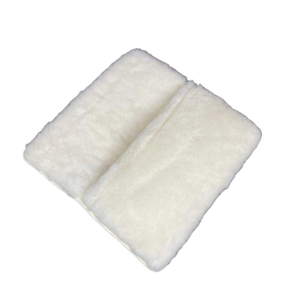 Kaschmir-Wolle Fußwärmer - 42x42 cm - groß - 550 g/m²