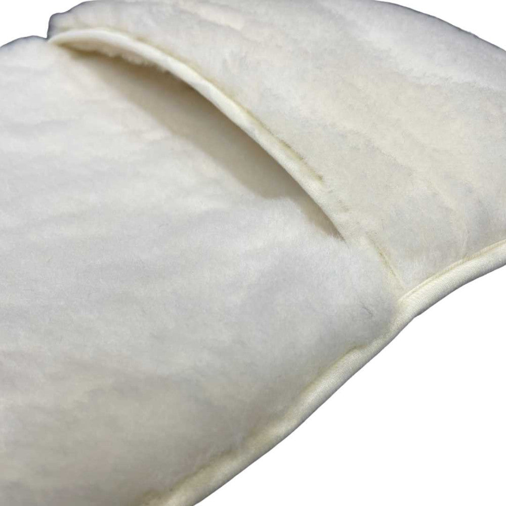 Kaschmir-Wolle Fußwärmer - 42x42 cm - groß - 550 g/m²