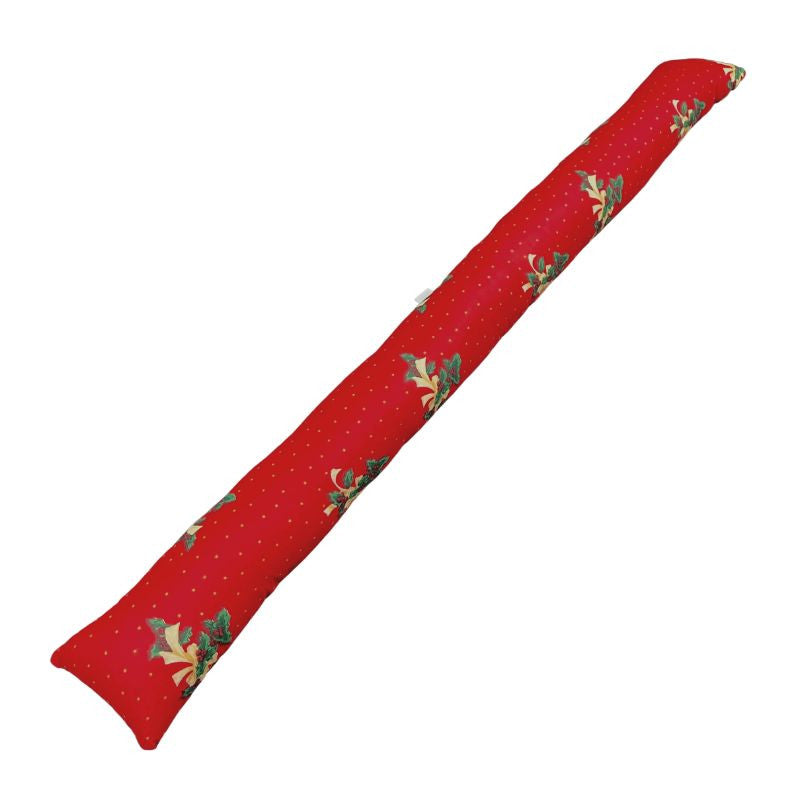 Christmas draft stopper - bell pattern
