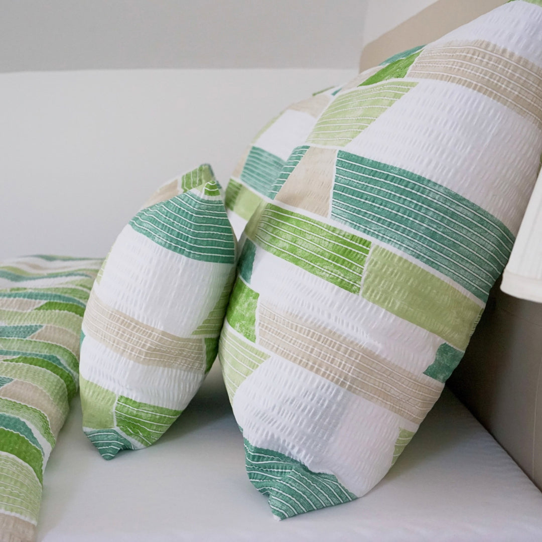 Green Harmony Krepp-Bettwäsche – frische natürliche Eleganz