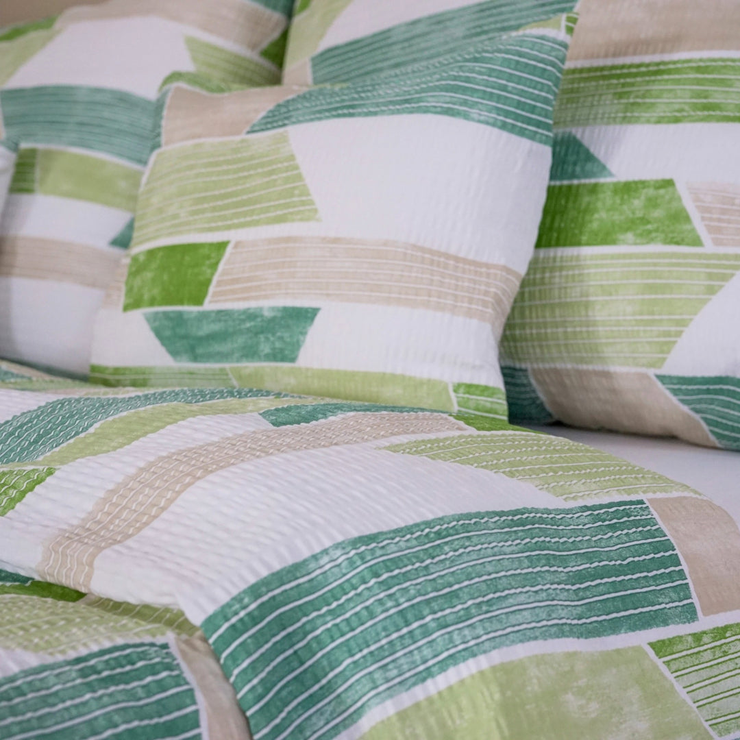 Green Harmony Krepp-Bettwäsche – frische natürliche Eleganz
