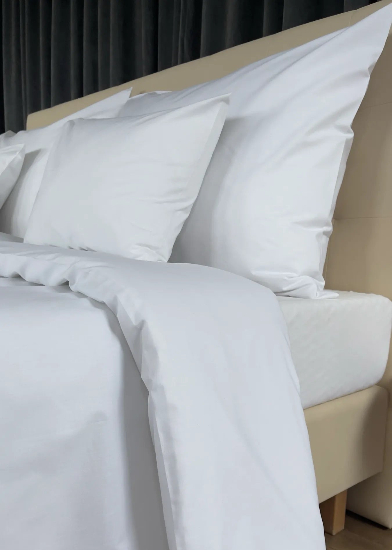 Perkal-Bettwäsche-Set – 100 % Baumwolle – Schlichter Komfort für jede Nacht