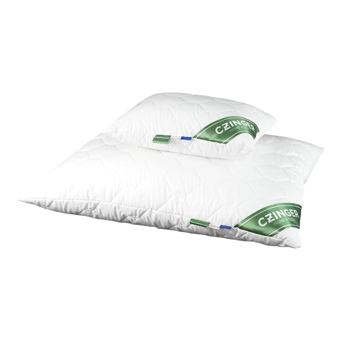 Family Extra - Antiallergisches Steppset 3-teilig - 4 Jahreszeiten - Bettdecke, großes Kissen, kleines Kissen - verpackt