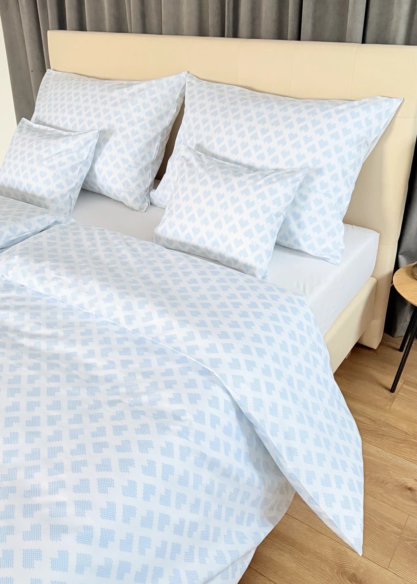 Pamut ágyneműhuzat garnitúra - Hűs harmónia