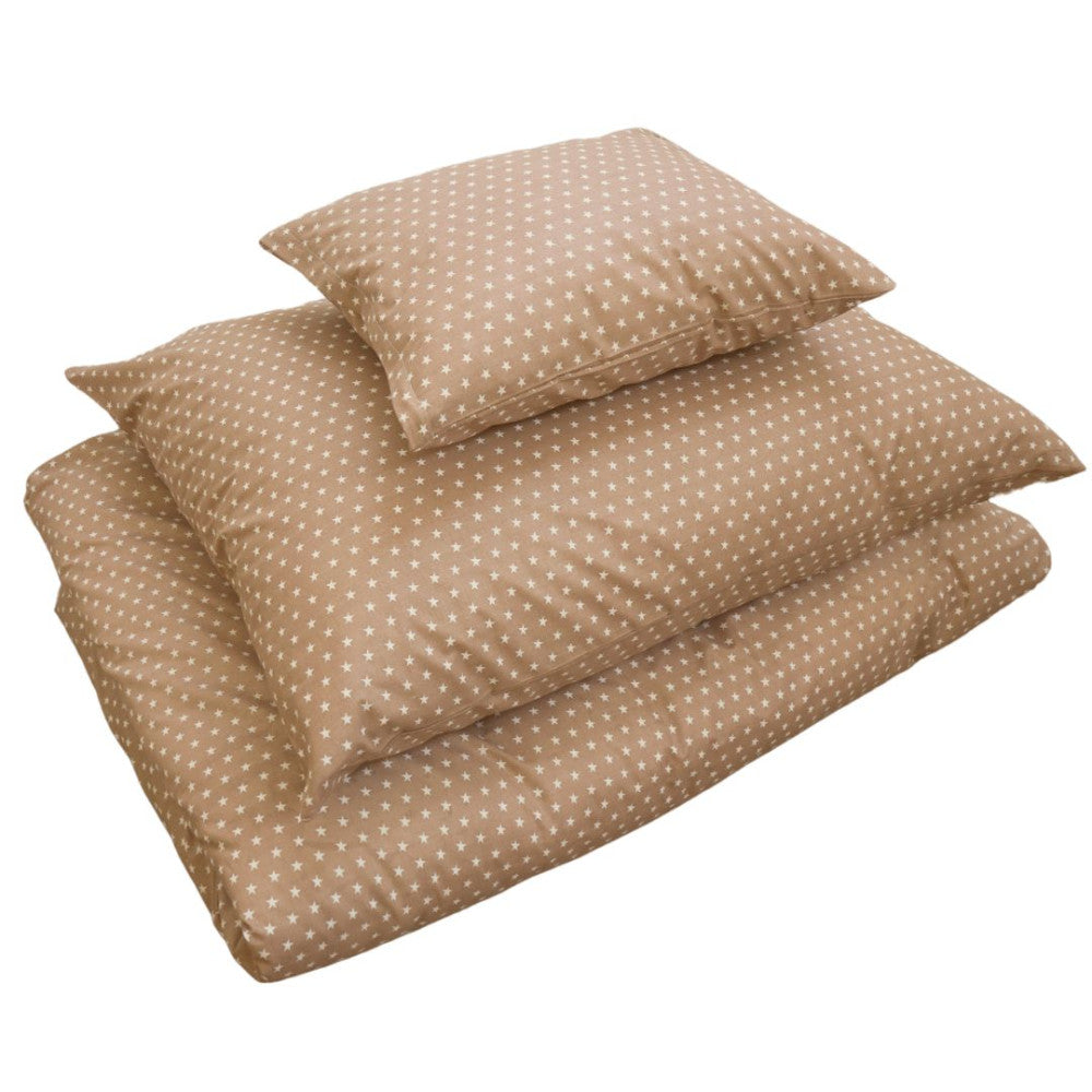 Sand Star Cotton Bed Linen – natural starry elegance