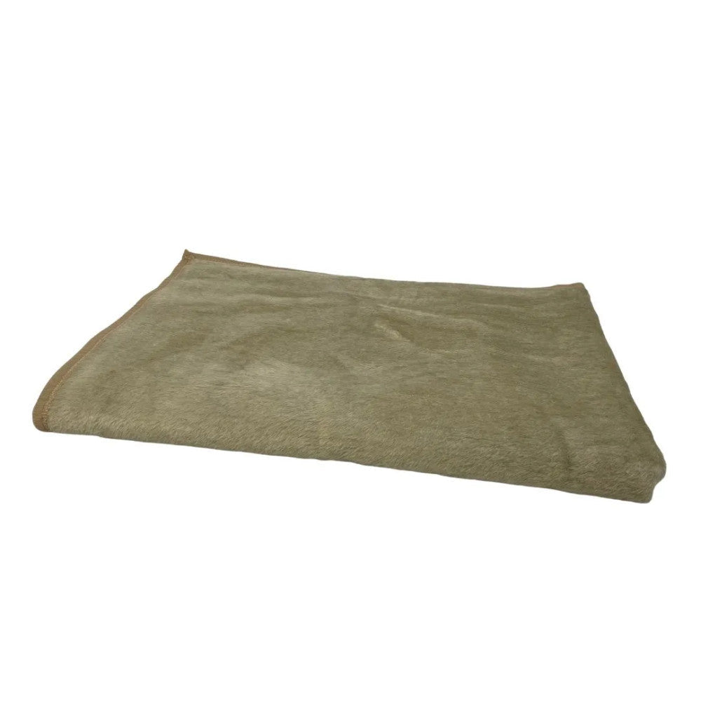 Cotton-Acrylic Hotel Blanket - Cream