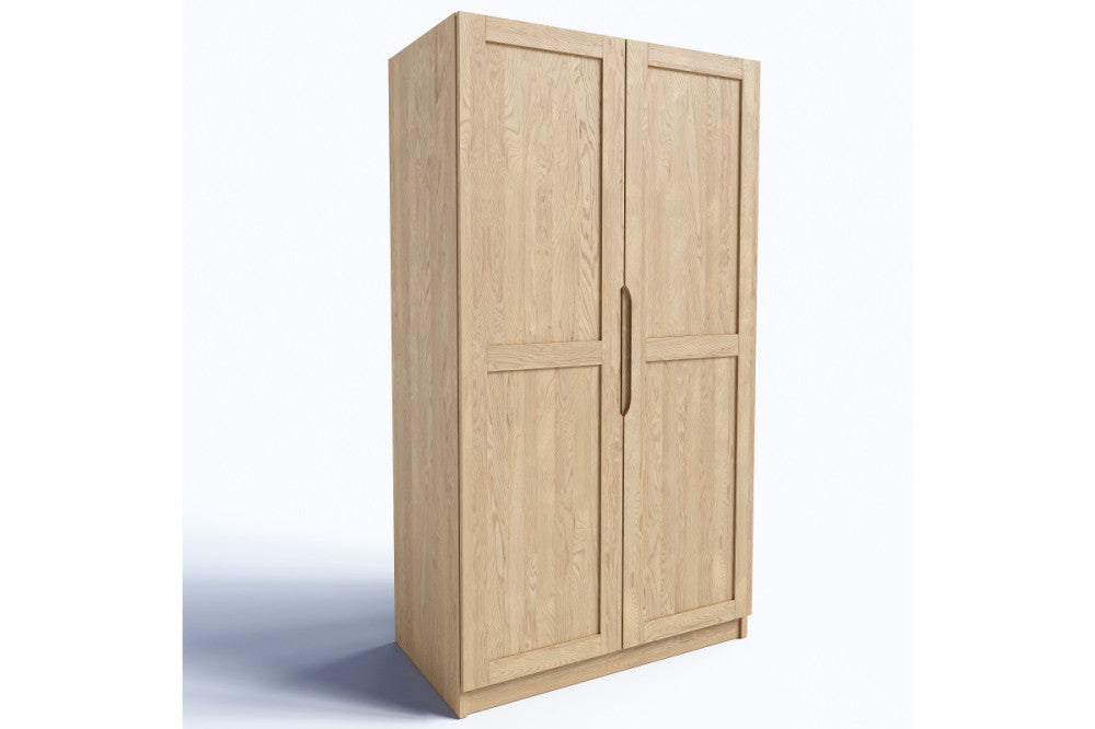 Vollholz-Buchenschrank Pegas-geteilt