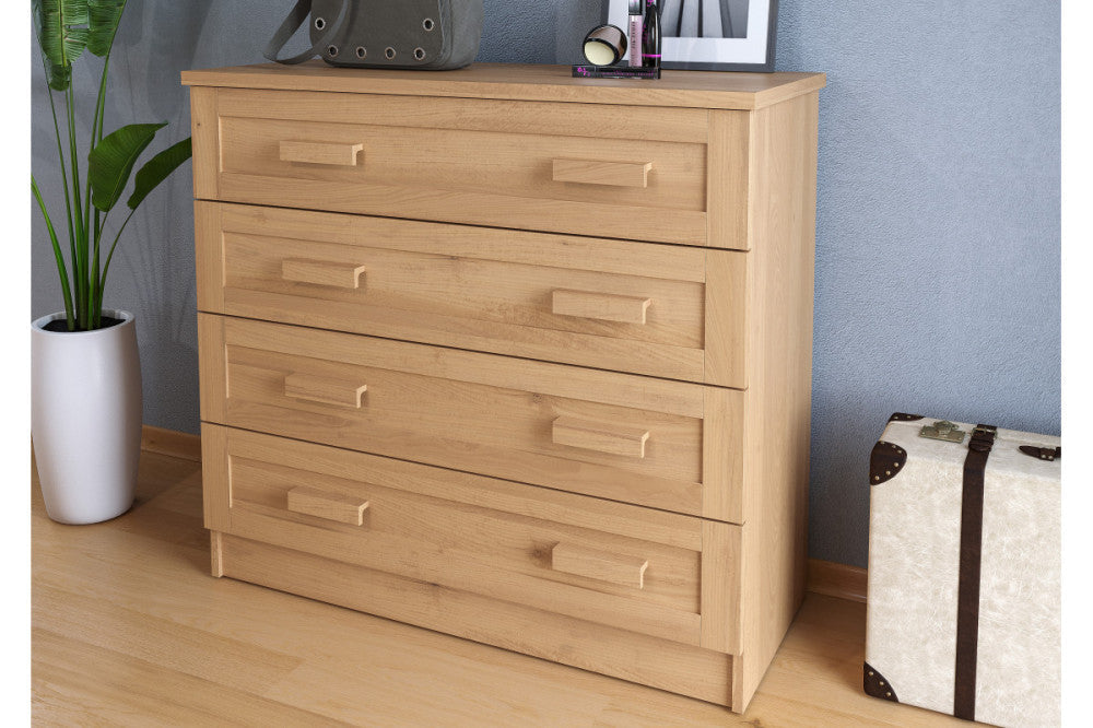 Laura beech chest of drawers