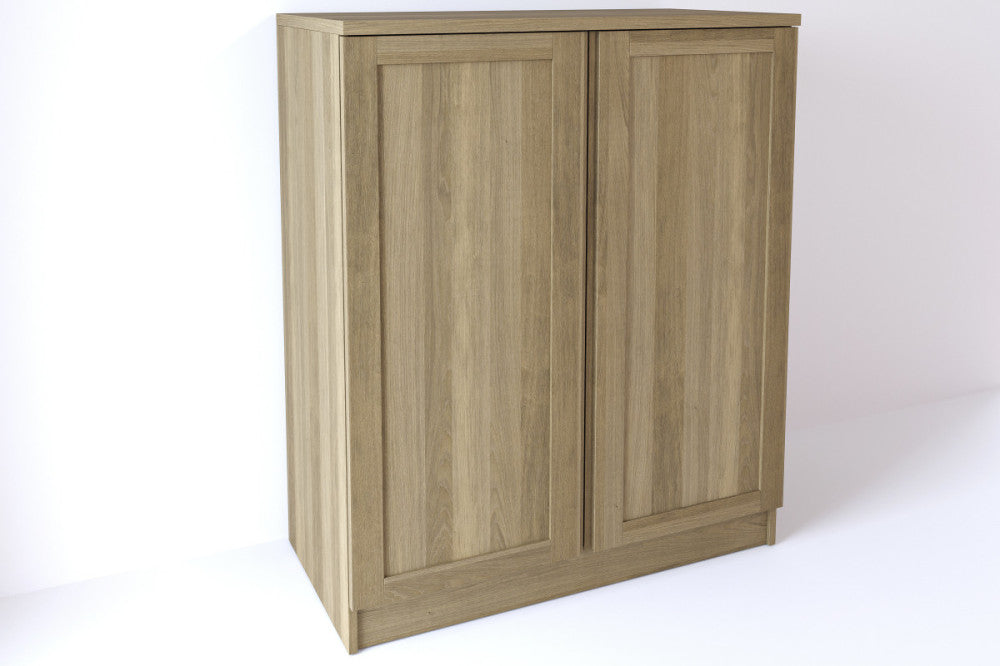 LEA beech chest of drawers with doors