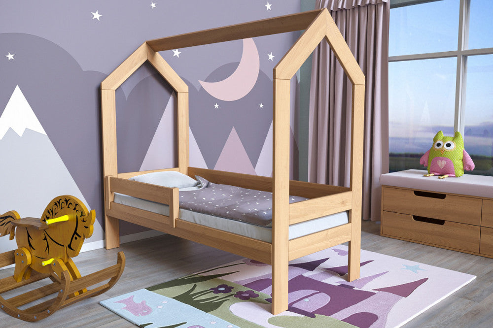 Children's bed made of beech wood