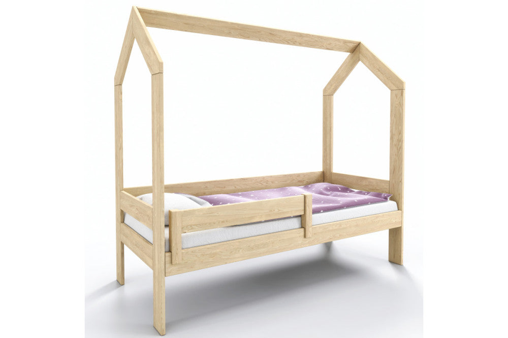 Kinderbett aus Buchenholz