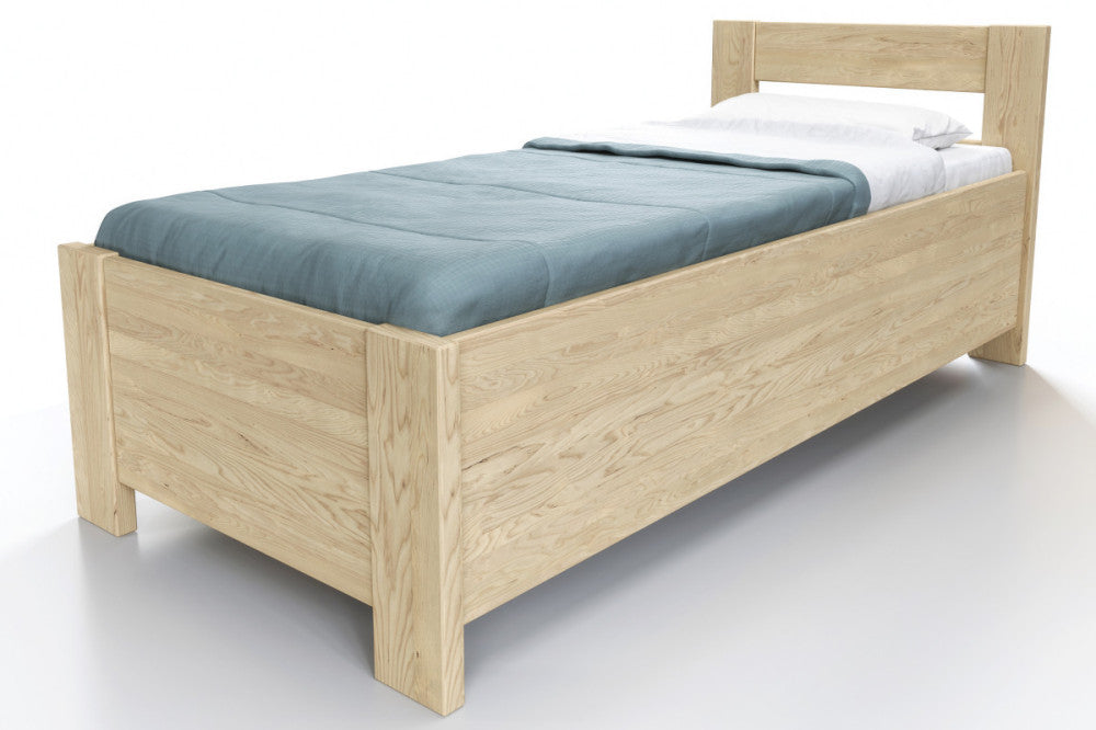 Ela beech bed with linen holder