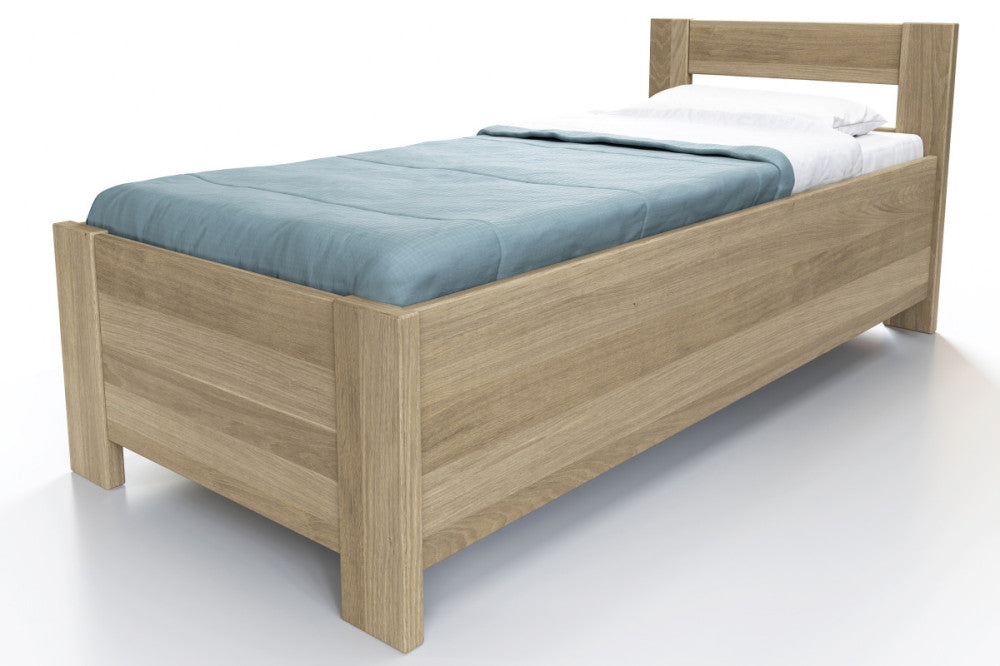Ela beech bed with linen holder