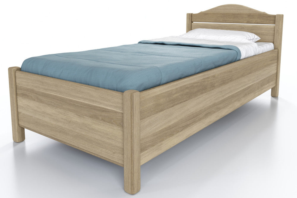 Maria beech bed with linen holder
