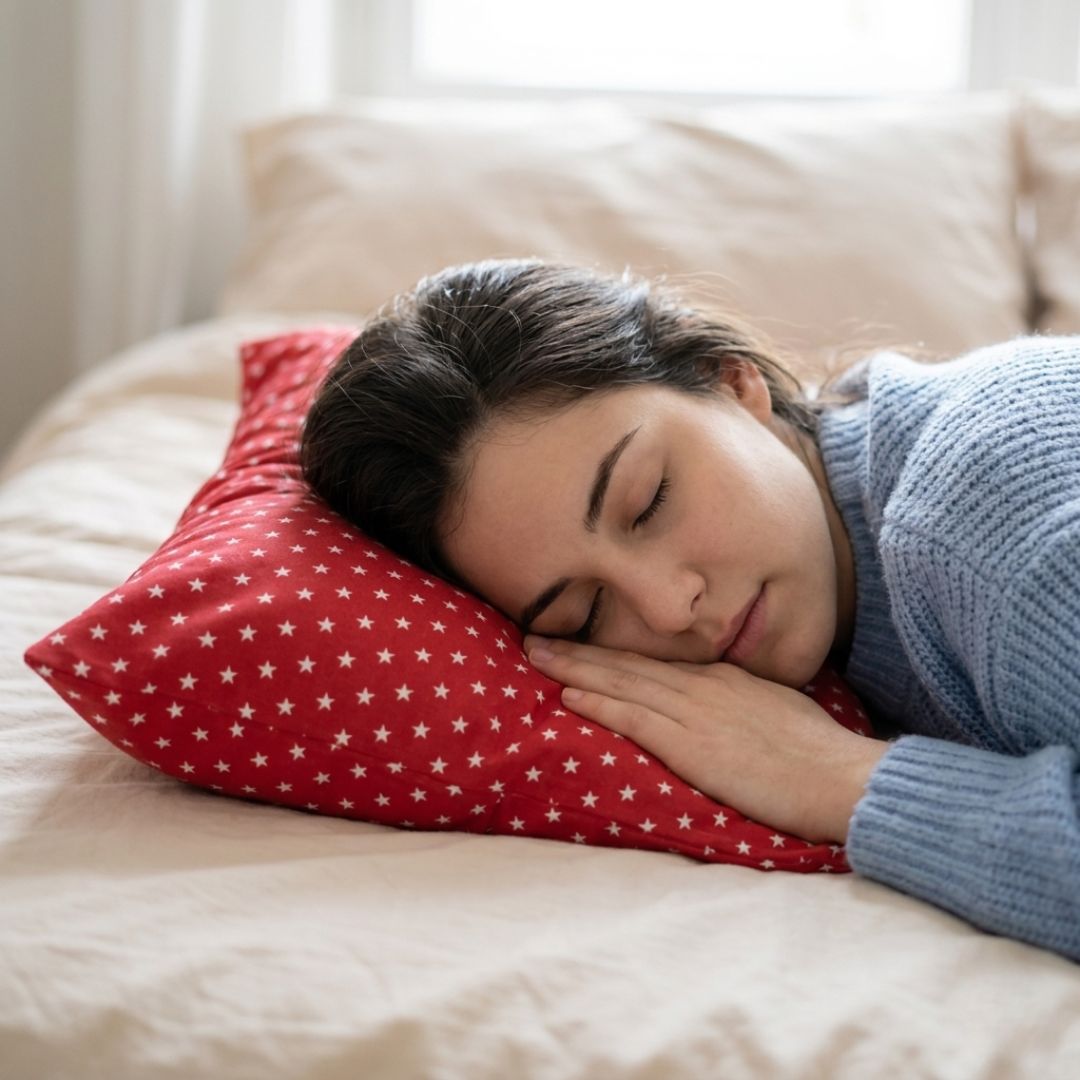 Cotton pillowcase - Powder floral