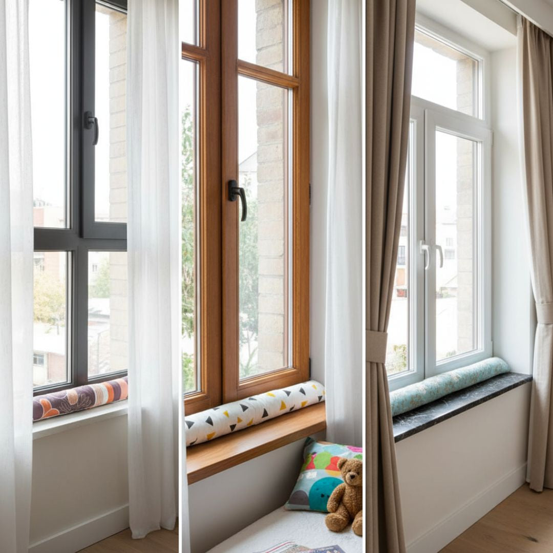 Huzatfogó - 100% Pamut - Változó színekkel