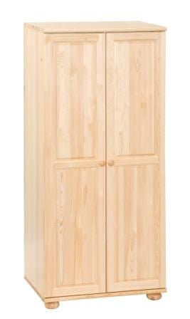 Nature - Wardrobe (2-door) - hanging rail