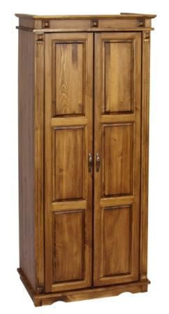 Classic - Schrank (2-türig) - Kleiderstange/Regal